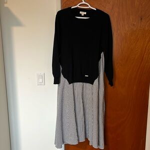 Jovana London sweater/skirt combo dress